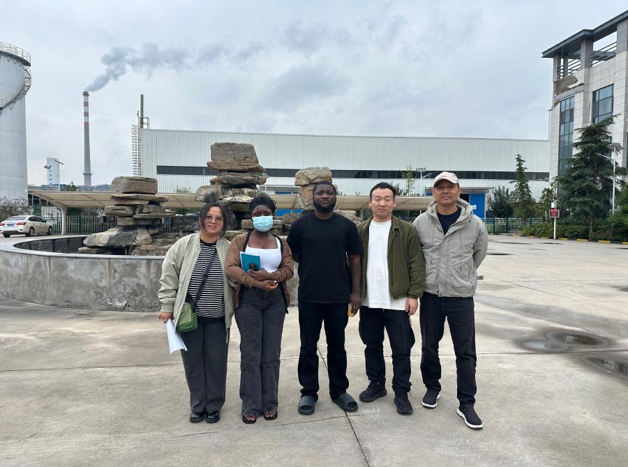 HENAN TOKAI CHEM Plant: African customers visit TCCA and SDIC manufacturing